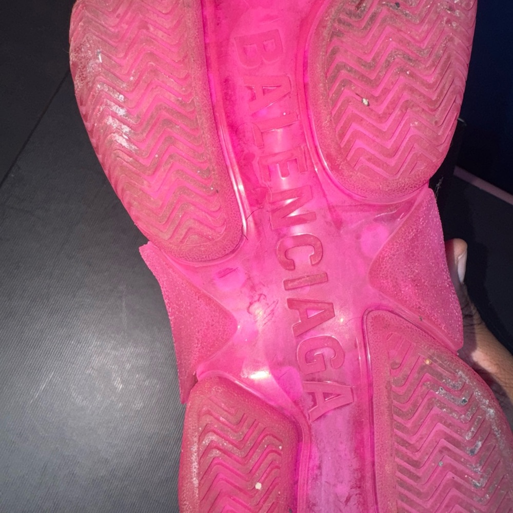 Balenciaga Triple S Pink Sneakers Men’s - Picture 12 of 14